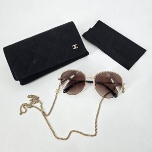 Chanel Pantos Sunglasses 4242 55 17 135mm Gradient with Chain